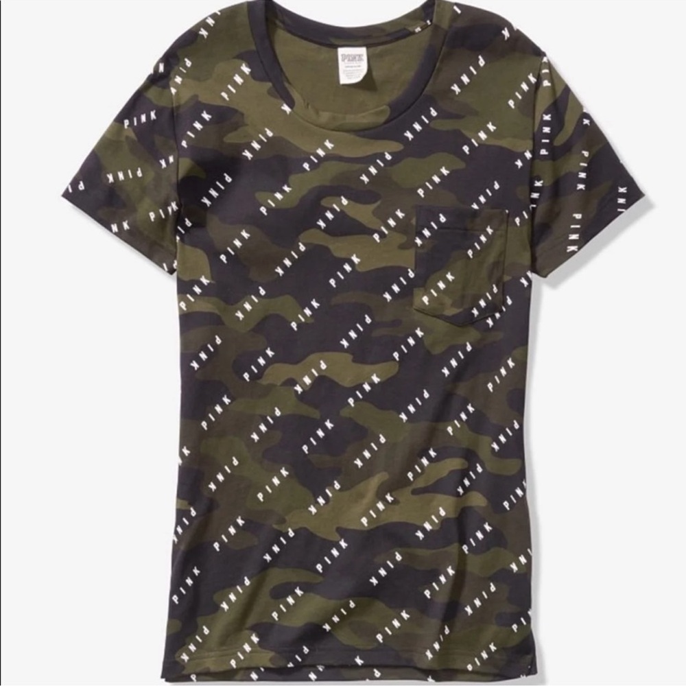 Vs pink short sleeve shirt